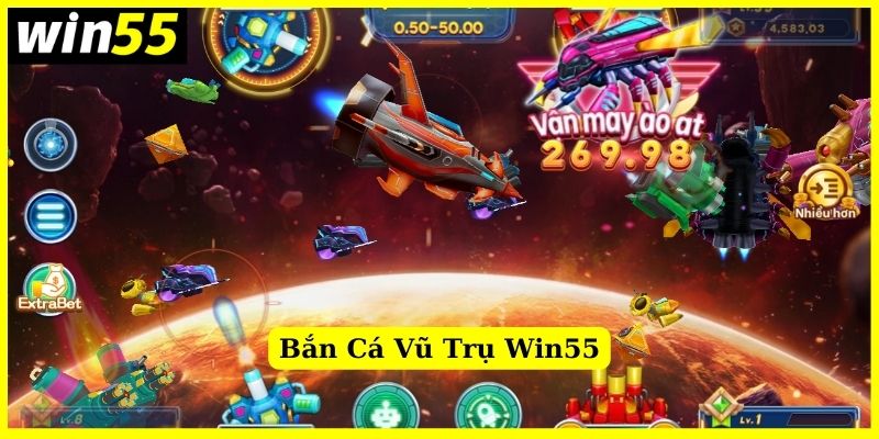 Chinh phục không gian Vũ trụ Win55 bao la