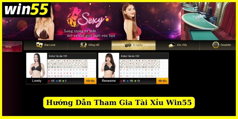 Hướng dẫn cách để tham gia tài xỉu Win55