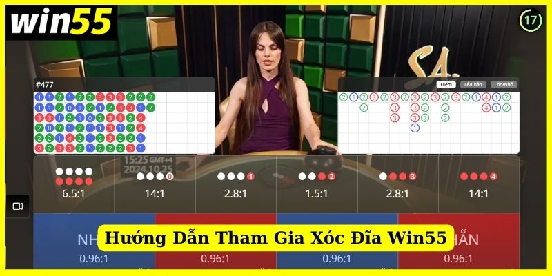 Hướng dẫn tham gia chơi xóc đĩa tại Win55 chi tiết