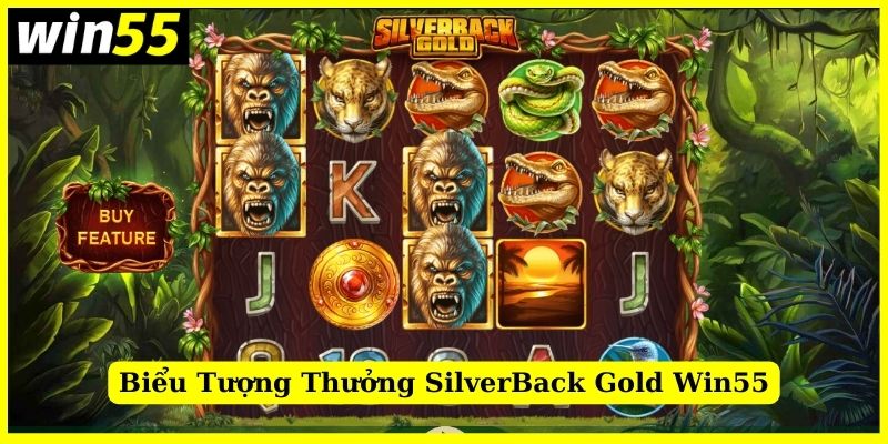 Giá trị trả thưởng của từng biểu tượng trong SilverBack Gold Win55