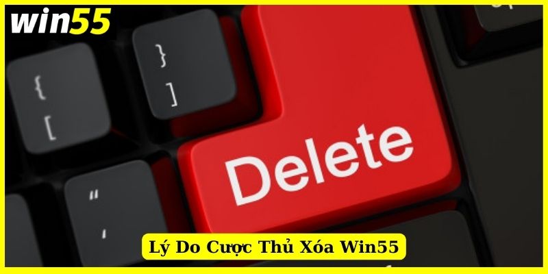 Lý do người chơi chọn xóa tài khoản Win55